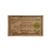 Philippines 10 Pesos Province of Negros Oriental 1944