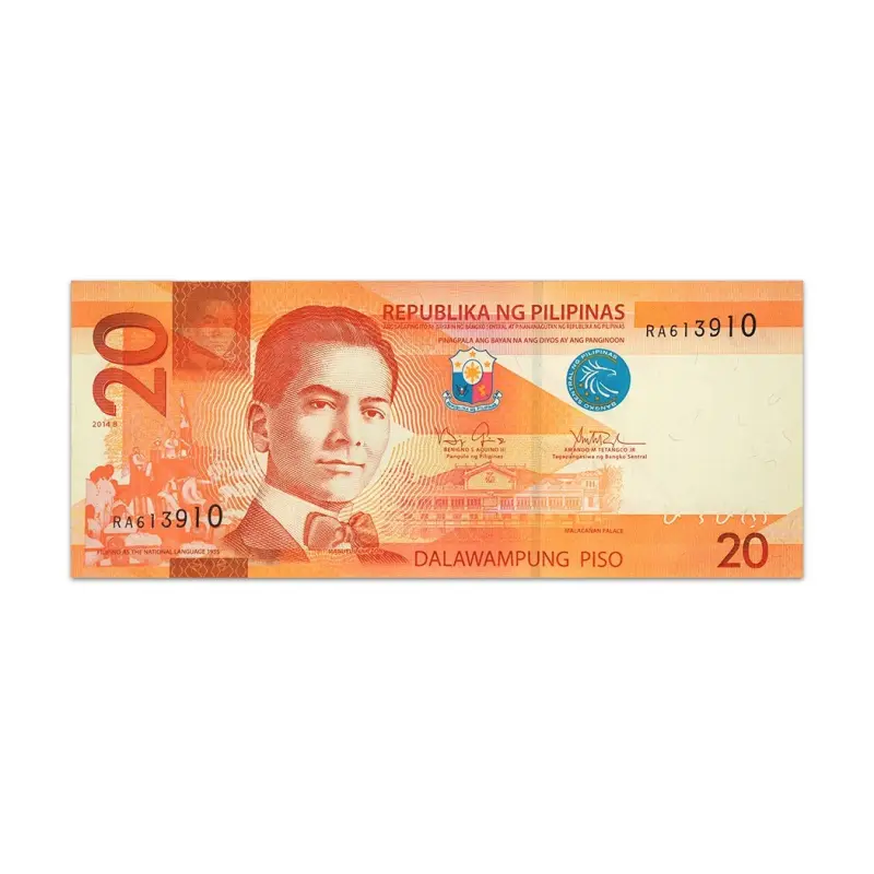 PHILIPPINES 20 PISO 2022