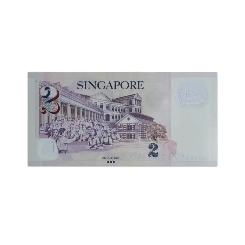 Singapore 2 Dollars 2015