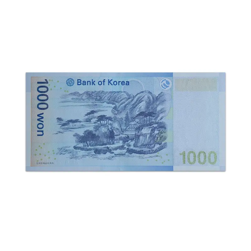 South Korea 1000 Won 2007
