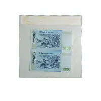 South Korea 1000 Won 2007 Uncut Graded Notes