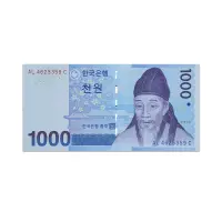 South Korea 1000 Won 2007