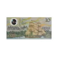 Australia 10 Dollars 1988 world first polymer note