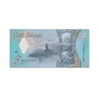 Cook Islands 3 Dollars 2021