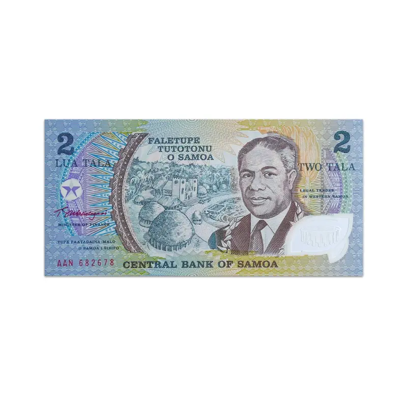 Samoa 2 Talas 2003 Commemorative Banknote