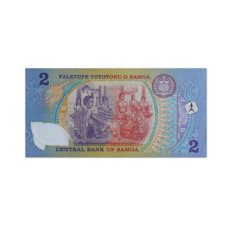 Samoa 2 Talas 2003 Commemorative Banknote