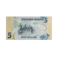Solomon Islands 5 Dollars 2019