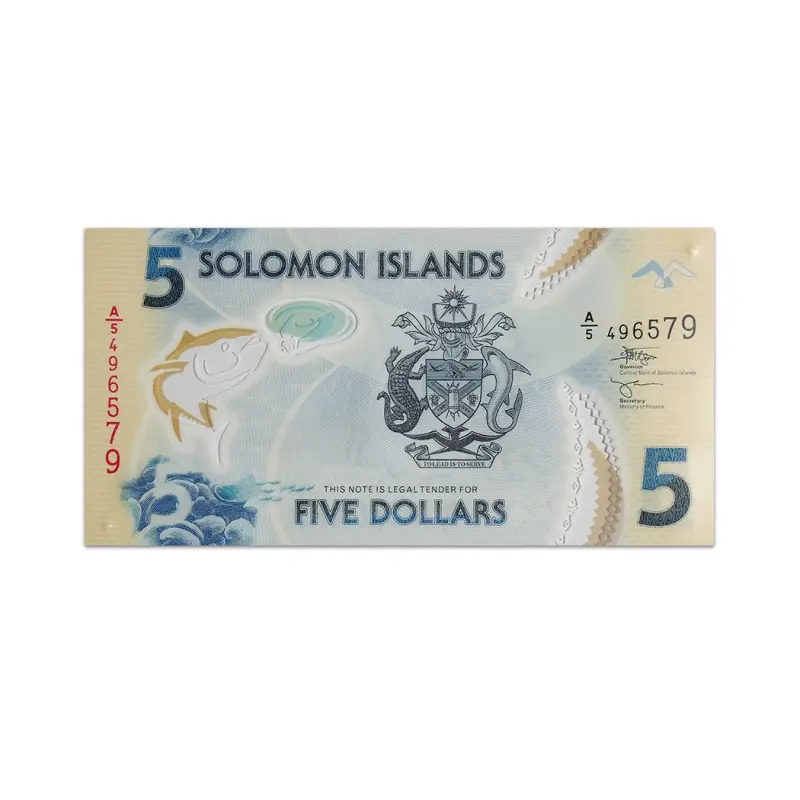Solomon Islands 5 Dollars 2019