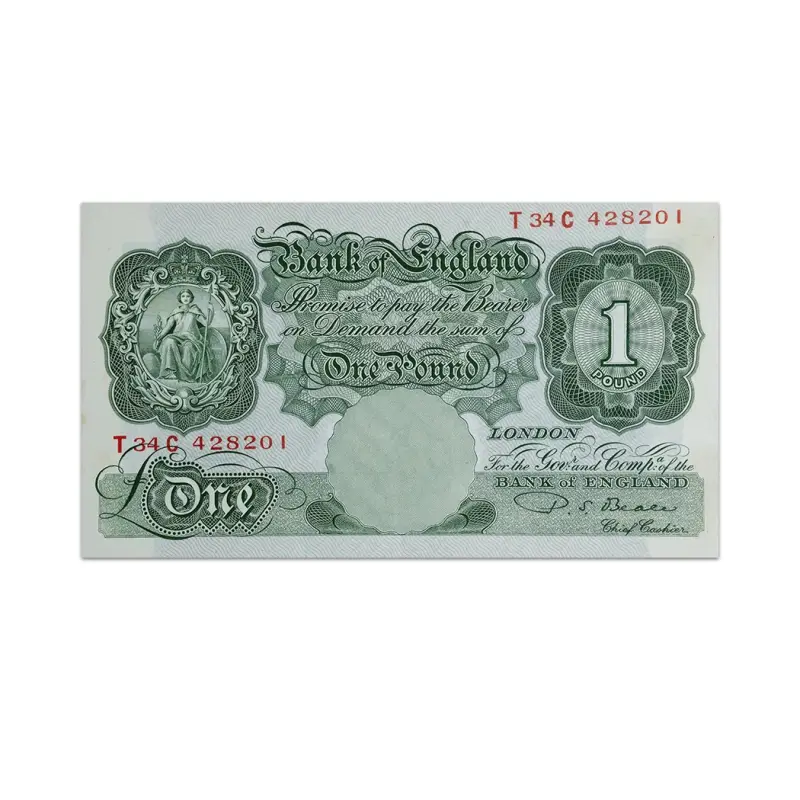 Great Britain Bank of England one pound 1949