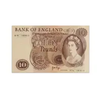 Great Britain Rare 10 Pounds 1966