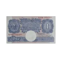 Great Britain Bank of England one pound - Rare Emergency Wartime issue 1940