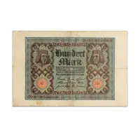 Germany 100 Mark 1920 More than 100 Years Old banknote