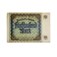 Germany 5,000 Mark Banknote 1922 - Older than 100 years Banknote