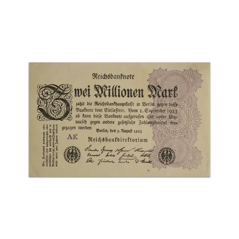 Germany 2 Million mark 1923