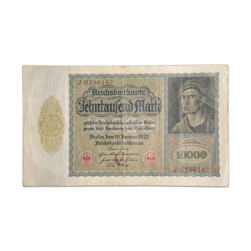 Germany 10000 Mark 1922 More than 100 years old
