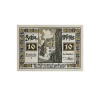 Germany 10 pfenning 1921 Sangerhausen Notgeld more than 100 years old