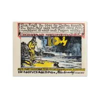 Germany 10 pfenning 1922 Heiligendamm Notgeld more than 100 years old