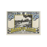 Germany 50 pfenning 1921 Federal state of Mecklenburg-Schwerin Notgeld more than 100 years old