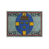 Germany 50 pfenning 1921 City of Lubeck Notgeld more than 100 years old