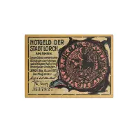 Germany 25 pfenning 1921 Lorch Stadt Notgeld more than 100 years old