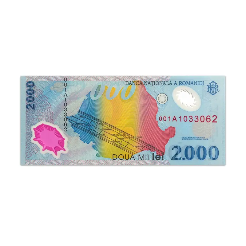 Romania 2000 Lei 1999