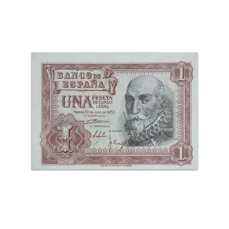 Spain 1 Peseta 1953