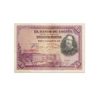 Spain 50 Pesetas 1928 Older than 80 years banknote