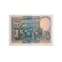 Spain 50 Pesetas 1928 Older than 80 years banknote