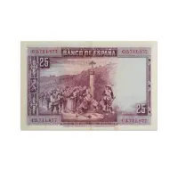 Spain 25 Pesetas 1928