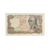 Spain 100 Pesetas 1970