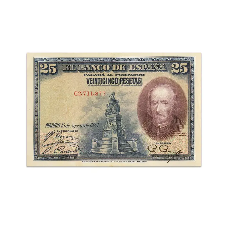 Spain 25 Pesetas 1928