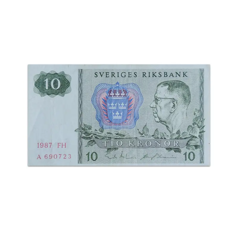 Sweden 10 kronor 1990