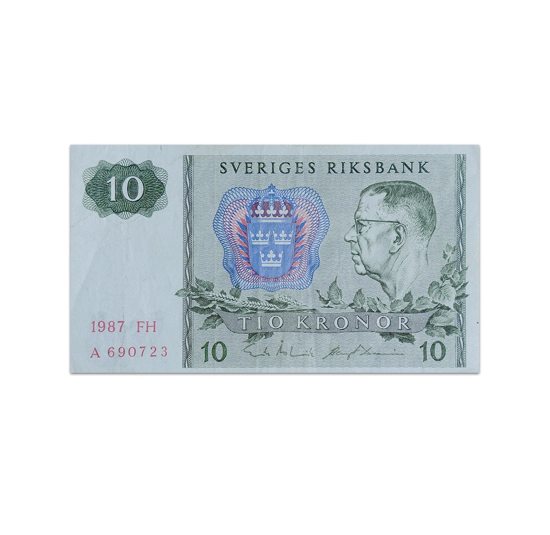 Sweden 10 kronor 1990