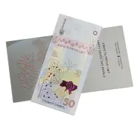 Ukraine 50 Hryvnia 2024 Commemorative Banknote with Folder