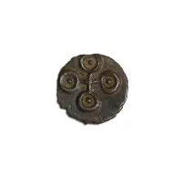 Satavahana Yajna Satakarni Potin Coin 100BC