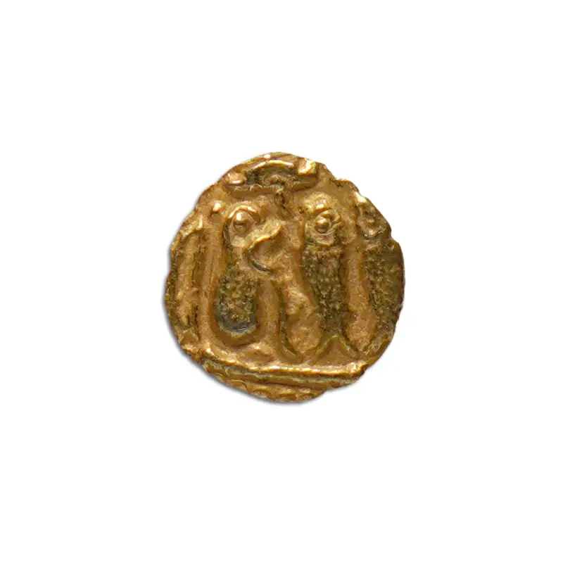 Rajendra Chola 1/8 Kahavanu Gold Coin 1014–1044 CE