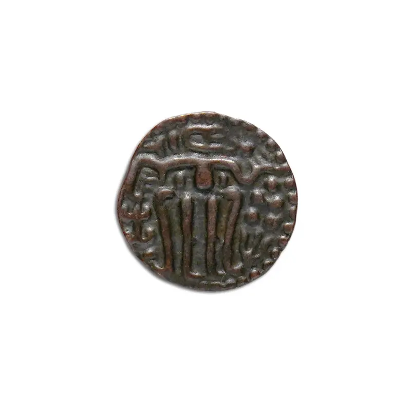 Ceylon chola Copper coin - Bhuvanaika Bahu 1272–1284