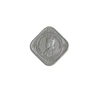 British India King George V 2 Anna Coin 1935