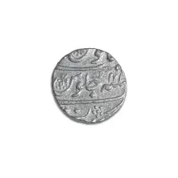 Aurangzeb Silver rupee Junagadh Mint - Year 1697