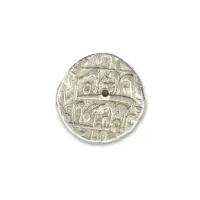 Shah Jahan one rupee Silver Coin Surat Mint - Year 1656