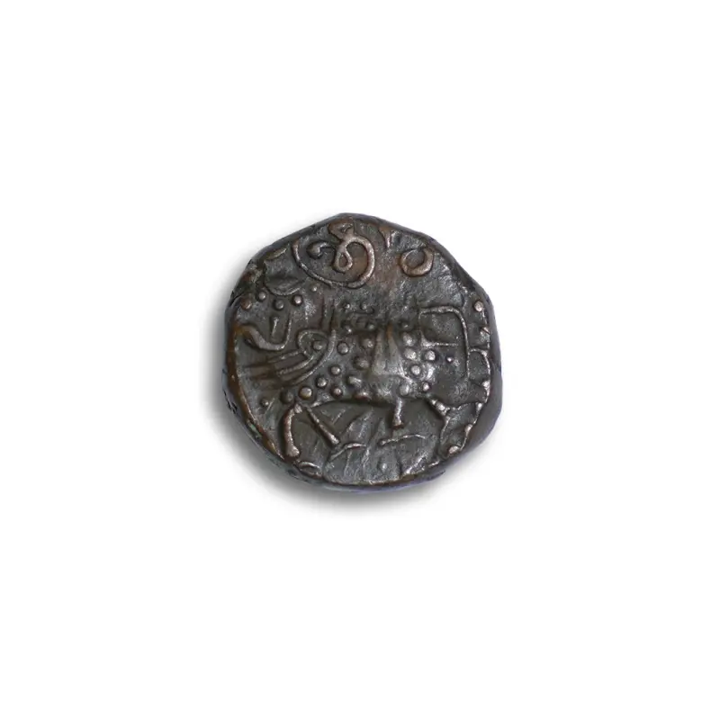 Mysore Krishna Raja Wodeyar 20 Cash Copper Coin 1810-1868