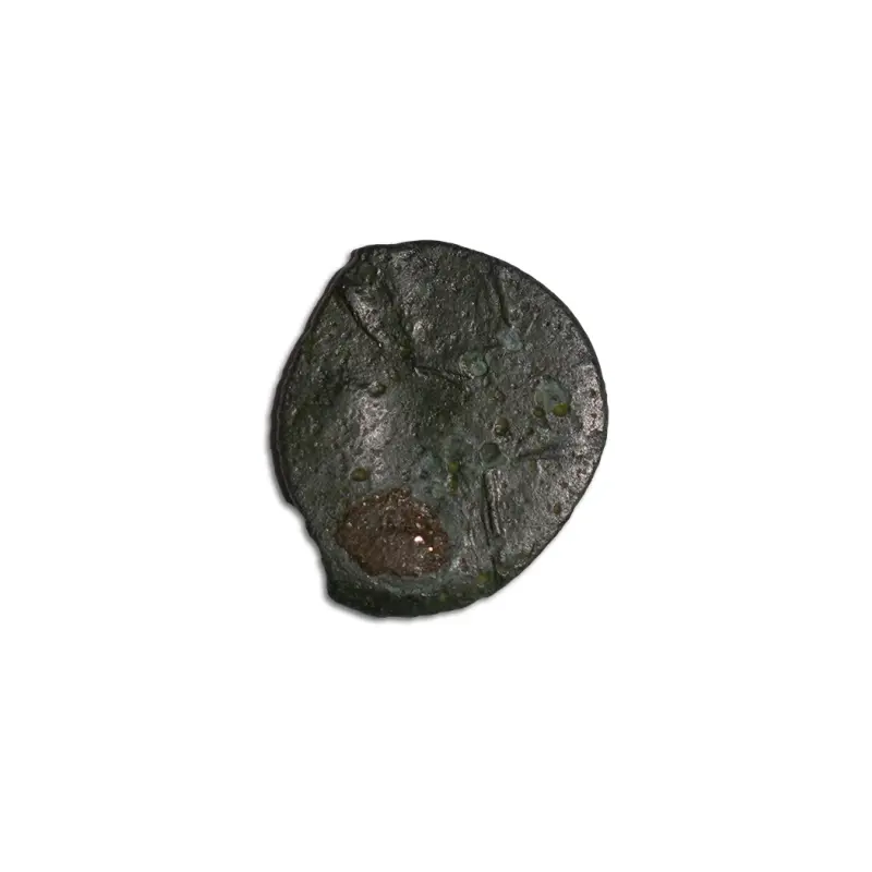Pallava Dynasty Kanchi Potin Coin 4-6 Century CE