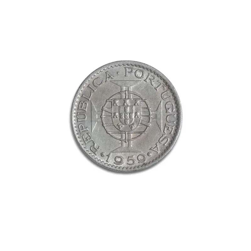 Portuguese India 6 Escudos 1959