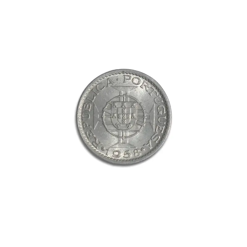 Portuguese India 60 Centavos 1958