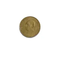 India 20 Paise Gandhi 1969 Mumbai mint Commemorative coin