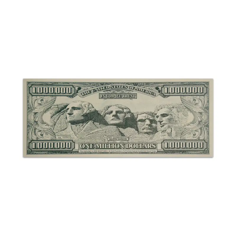 United States Of America 1 Million Dollar Fantasy note