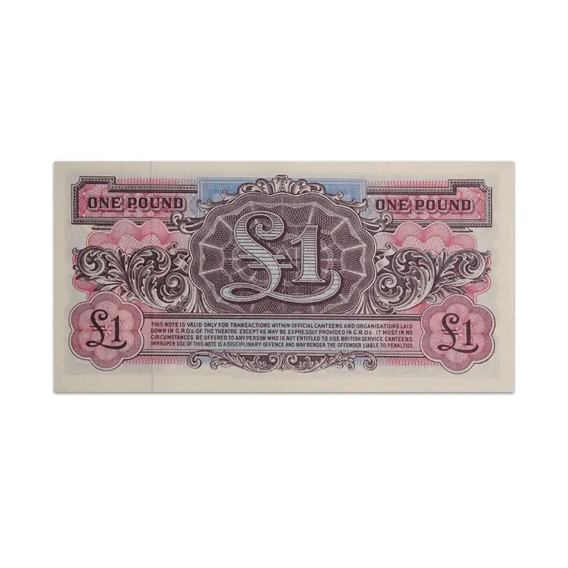 British Armed force 1 Pound 1948