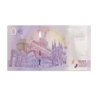 0 Euro Köln am Rhein 2017 Limited Edition Souvenir Banknote