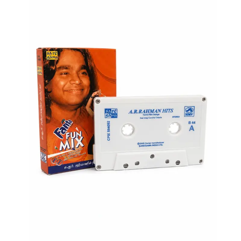 A.R. Rahman Tamil Hits  Fanta Fun Mix 2005 Collectable Vintage Audio Cassette