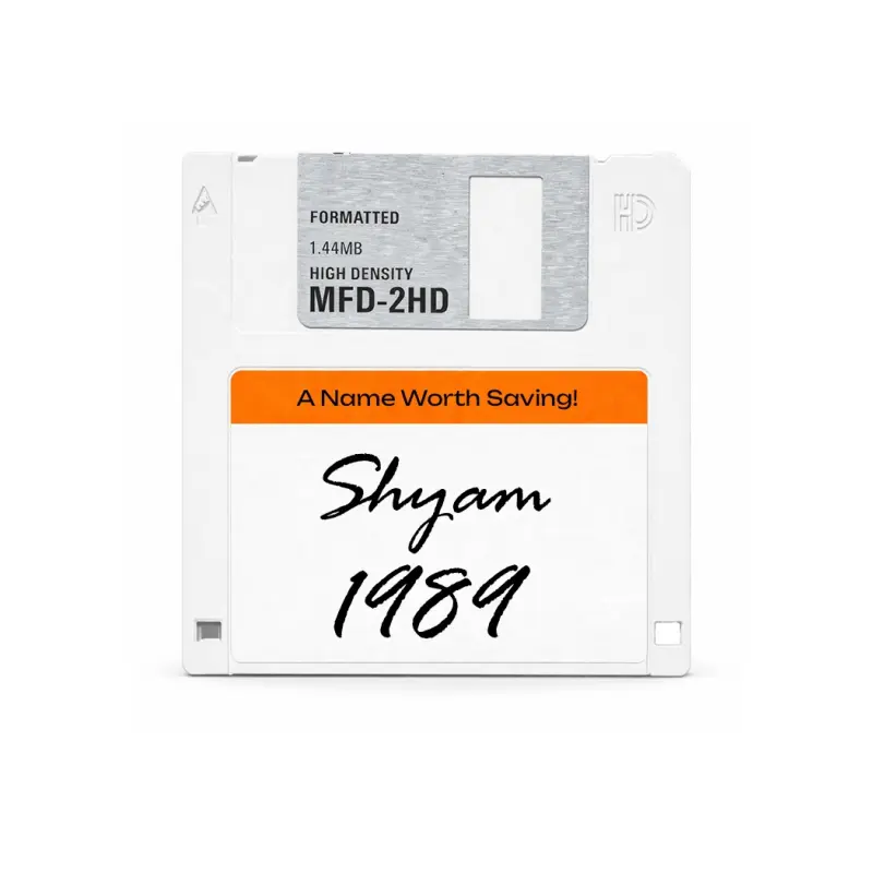Personalized Retro Floppy Disk – Perfect for Your Desk